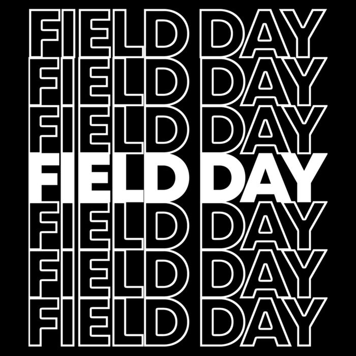 Retro Field Day Gift Drawstring Bag