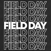 Retro Field Day Gift Golf Towel