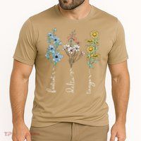 Retro Foxtrots Deltas Tangos Flower Cooling Performance Crew T-Shirt