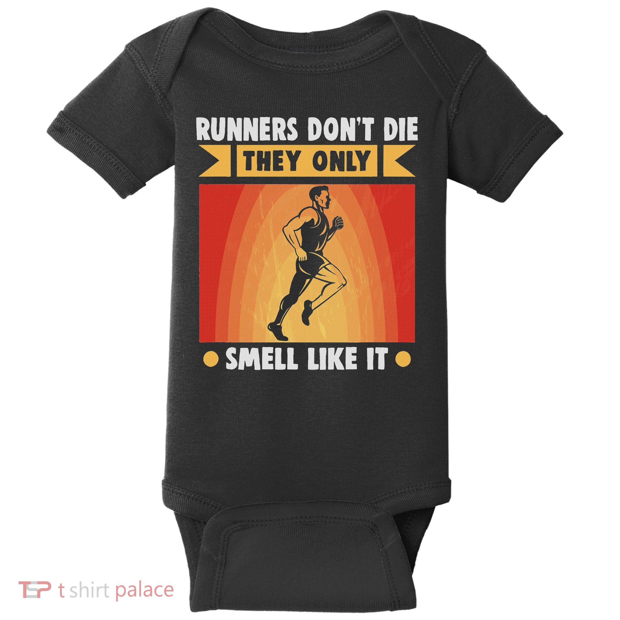 Running Funny Definition Funny 5k Marathon Runner Gift Baby Bodysuit