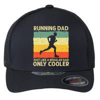 Running For Dad Marathon Runner Coach Marathoner Flexfit Unipanel Trucker Cap