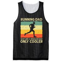 Running For Dad Marathon Runner Coach Marathoner Mesh Reversible Basketball Jersey Tank