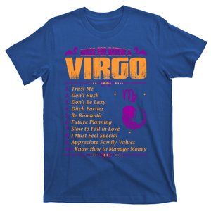 Rules For Dating A Virgo Zodiac Funny Gift Great Gift Meaningful Gift T-Shirt