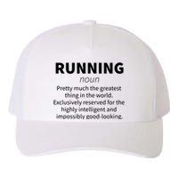 Running Funny Definition Funny 5k Marathon Runner Gift Yupoong Adult 5-Panel Trucker Hat