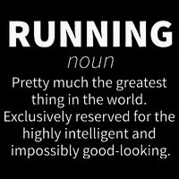 Running Funny Definition Funny 5k Marathon Runner Gift Flat Bill Trucker Hat