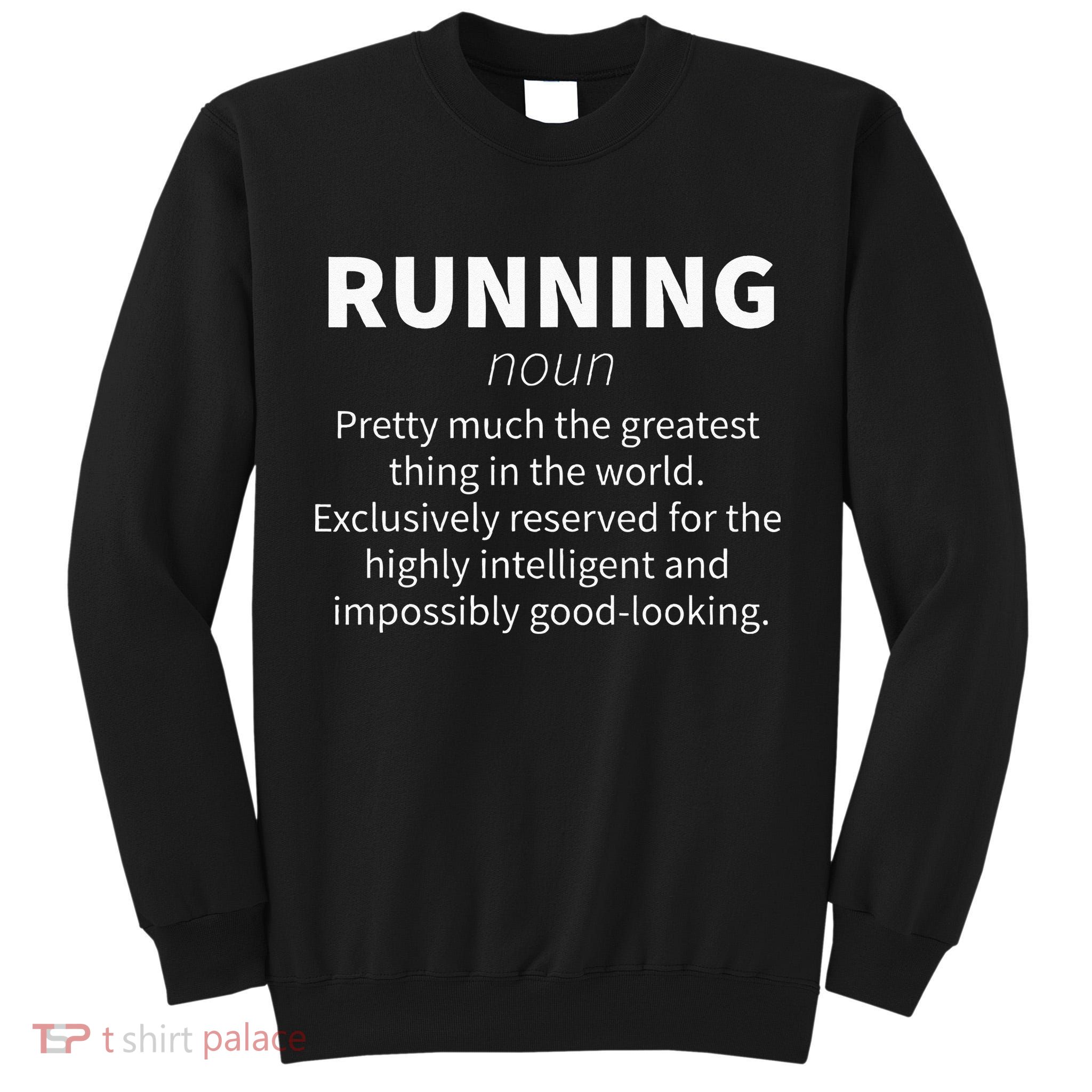 Running Funny Definition Funny 5k Marathon Runner Gift Tall Sweatshirt
