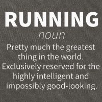 Running Funny Definition Funny 5k Marathon Runner Gift Cotton Canvas Backpack