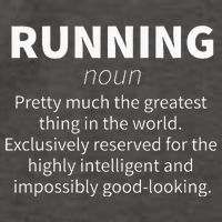 Running Funny Definition Funny 5k Marathon Runner Gift Vector Backpack