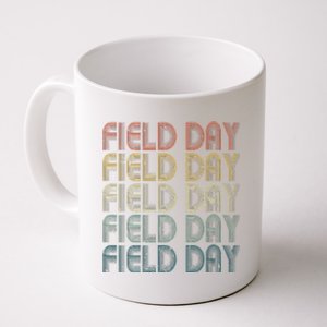 Retro Field Day For Teacher Student Fun Day 2024 Coffee Mug