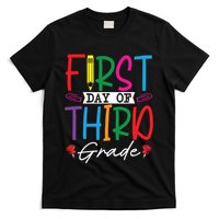 Retro First Day Of Third Grade Team Students Back To School T-Shirt
