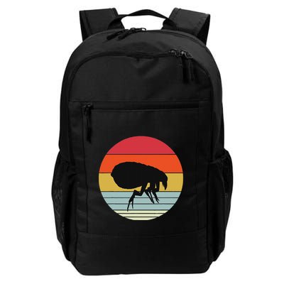 Retro Flea Design Exterminator Fleas Daily Commute Backpack