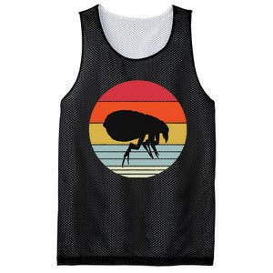 Retro Flea Design Exterminator Fleas Mesh Reversible Basketball Jersey Tank