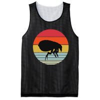 Retro Flea Design Exterminator Fleas Mesh Reversible Basketball Jersey Tank