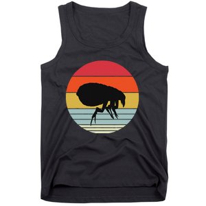 Retro Flea Design Exterminator Fleas Tank Top