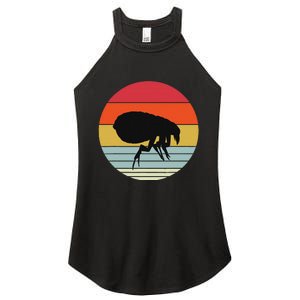 Retro Flea Design Exterminator Fleas Women's Perfect Tri Rocker Tank