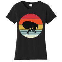 Retro Flea Design Exterminator Fleas Women's T-Shirt