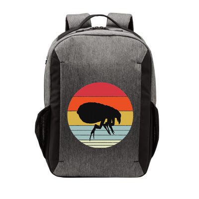 Retro Flea Design Exterminator Fleas Vector Backpack