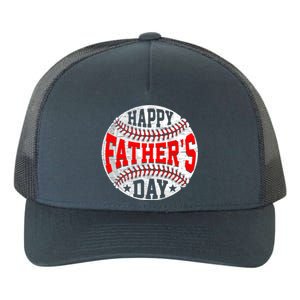 Retro Fathers Day Baseball Dad Papa Grandpa From Son Gift Yupoong Adult 5-Panel Trucker Hat