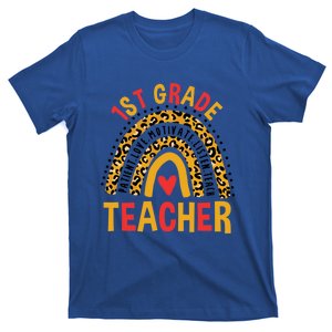 Rainbow First Day Of School 1St Grade Teacher Gift T-Shirt