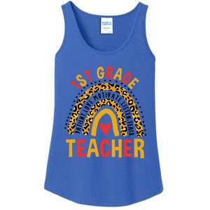 Rainbow First Day Of School 1St Grade Teacher Gift Ladies Essential Tank