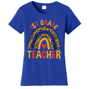 Rainbow First Day Of School 1St Grade Teacher Gift Women's T-Shirt