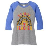 Rainbow First Day Of School 1St Grade Teacher Gift Women's Tri-Blend 3/4-Sleeve Raglan Shirt