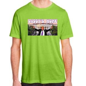 Retro Funny DaddyS Home Trump 2024 Stand With Trump Funny Gift Adult ChromaSoft Performance T-Shirt