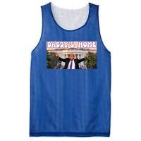 Retro Funny DaddyS Home Trump 2024 Stand With Trump Funny Gift Mesh Reversible Basketball Jersey Tank