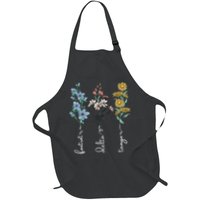 Retro Foxtrots Deltas Tangos Flower Apron