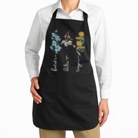 Retro Foxtrots Deltas Tangos Flower Apron