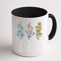 Retro Foxtrots Deltas Tangos Flower Mug