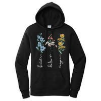 Retro Foxtrots Deltas Tangos Flower Women's Pullover Hoodie