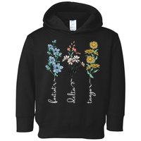Retro Foxtrots Deltas Tangos Flower Toddler Hoodie