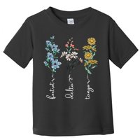 Retro Foxtrots Deltas Tangos Flower Toddler T-Shirt