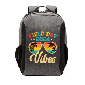 Retro Field Day Vibes Funny For Teacher Field Day Meaningful Gift Vector Backpack