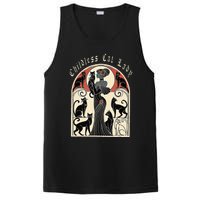 Retro Funny Design Childless Cat Ladies Cat Karma PosiCharge Competitor Tank