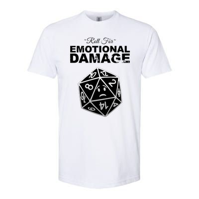 Roll For Emotional Damage Softstyle CVC T-Shirt