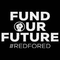 Red For Ed California Fund Our Future Redfored Flat Bill Trucker Hat