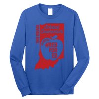 Red For Ed Indiana School Counselor #Redfored Gift Long Sleeve Shirt