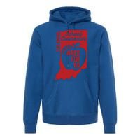 Red For Ed Indiana School Counselor #Redfored Gift Premium Hoodie