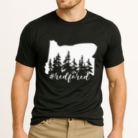 Red For Ed Oregon Trees Teacher Support Performance Shirt