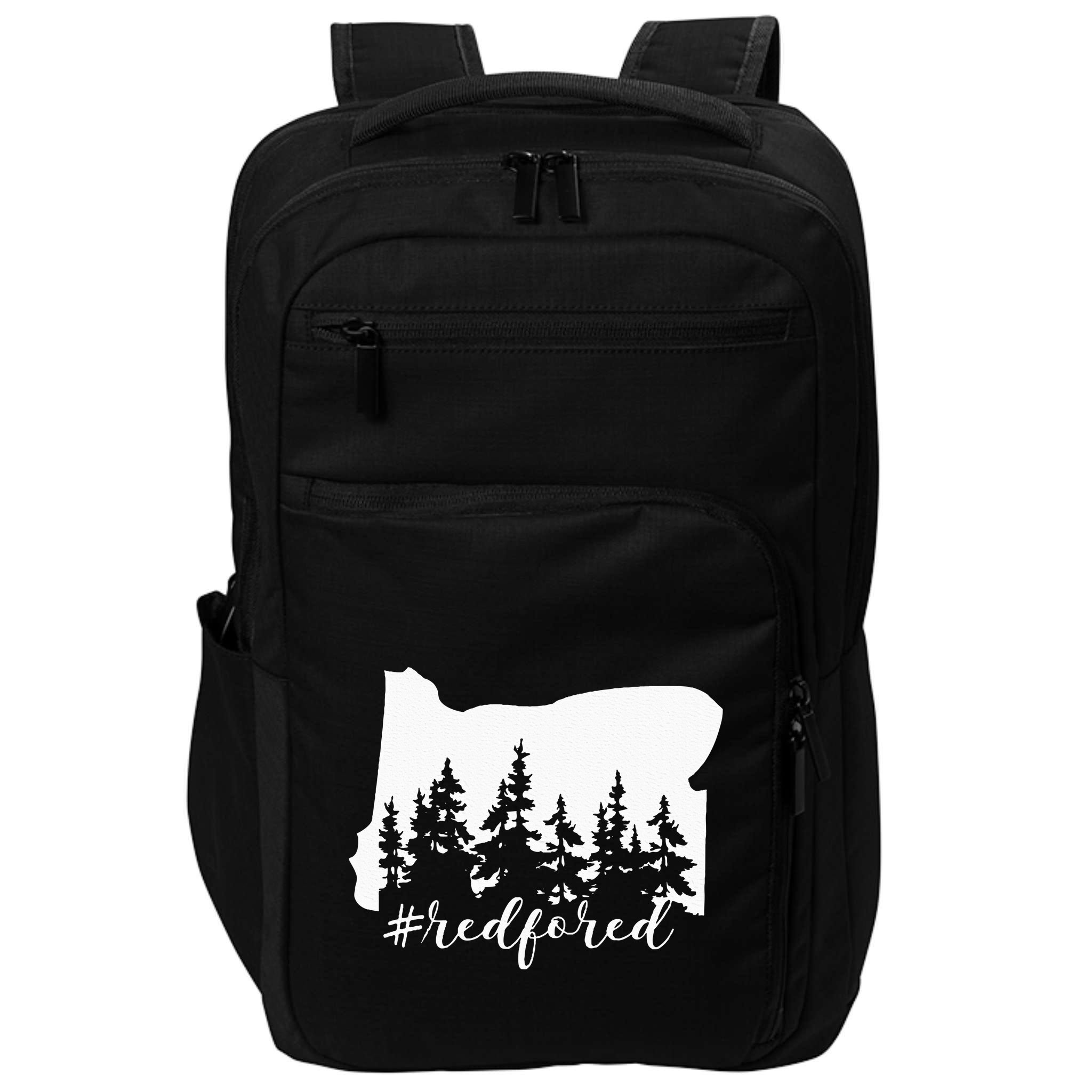 Red For Ed Oregon Trees Teacher Support Impact Tech Backpack