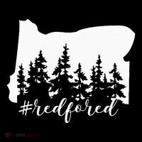 Red For Ed Oregon Trees Teacher Support Impact Tech Backpack