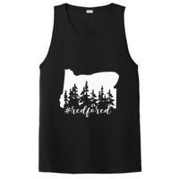 Red For Ed Oregon Trees Teacher Support PosiCharge Competitor Tank