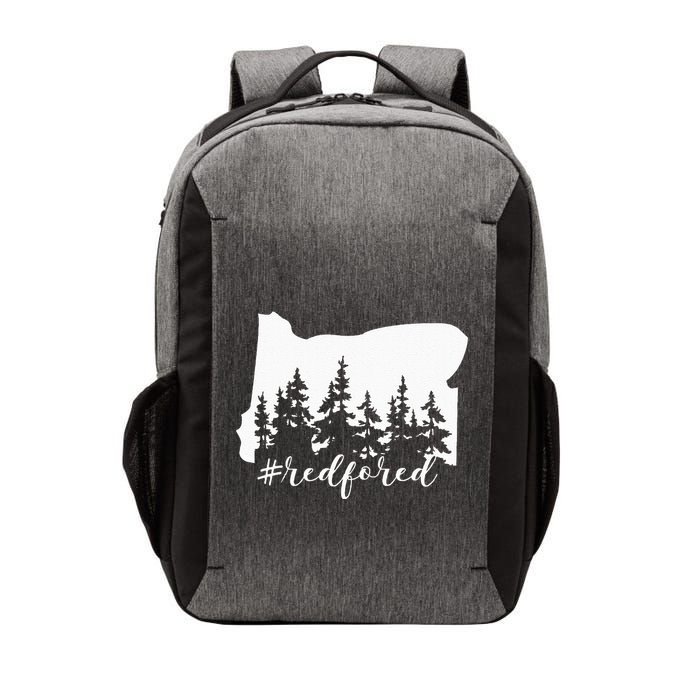 Red For Ed Oregon Trees Teacher Support Vector Backpack