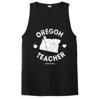 Red For Ed Teacher Oregon Or Education PosiCharge Competitor Tank