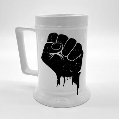 Raised Fist Empower Beer Stein