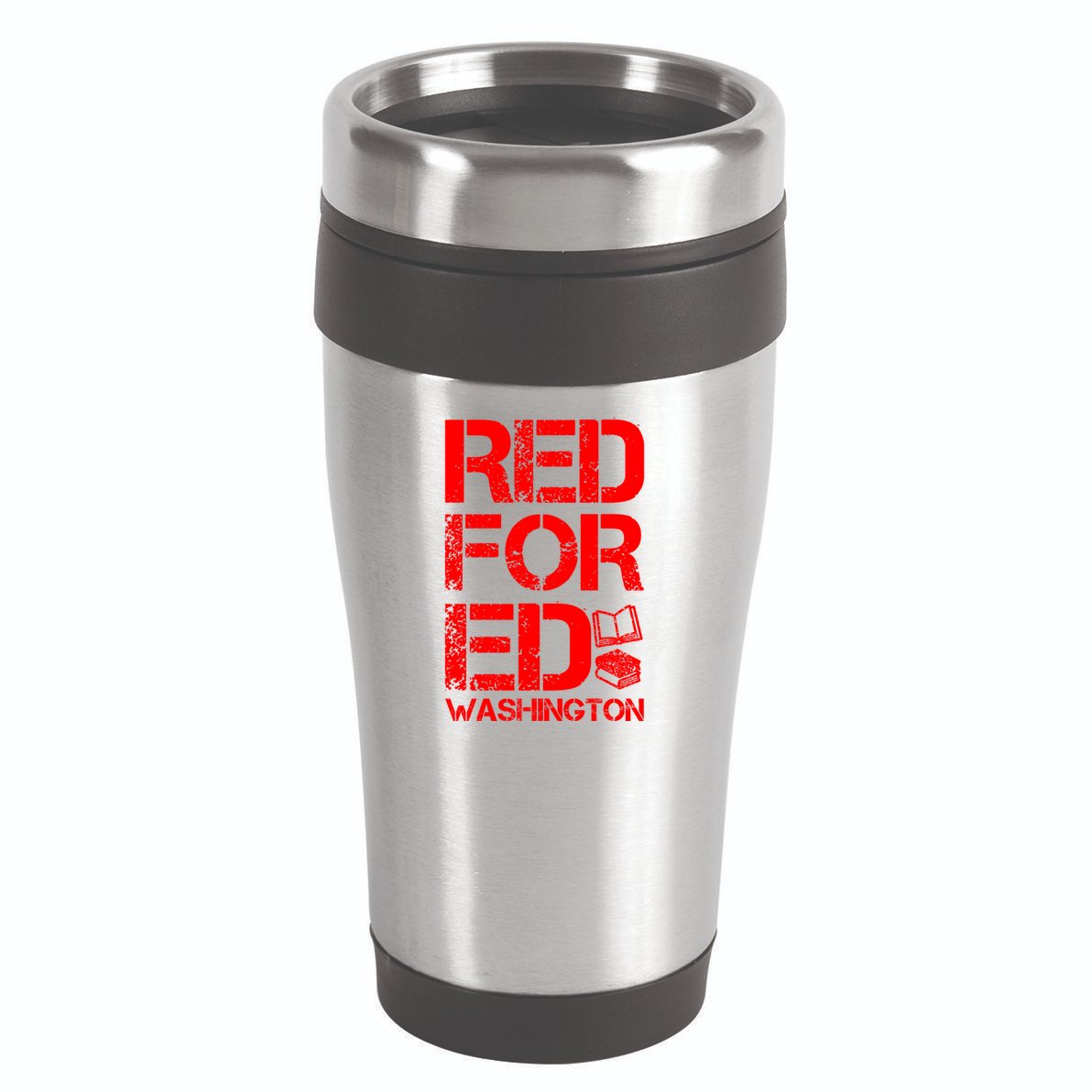 Red For Ed Washington Teacher 16oz Travel Tumbler