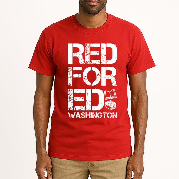 Red For Ed Washington Teacher Tall T-Shirt