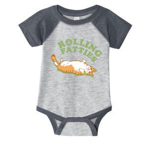 Rolling Fatties Funny Marijuana Cat Infant Baby Jersey Bodysuit